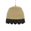 311 000019 5 Chair Wishbone pakoworld black beech wood-natural color rope 53x55x76cmBOHO CHIC > Chairs and Armchairs