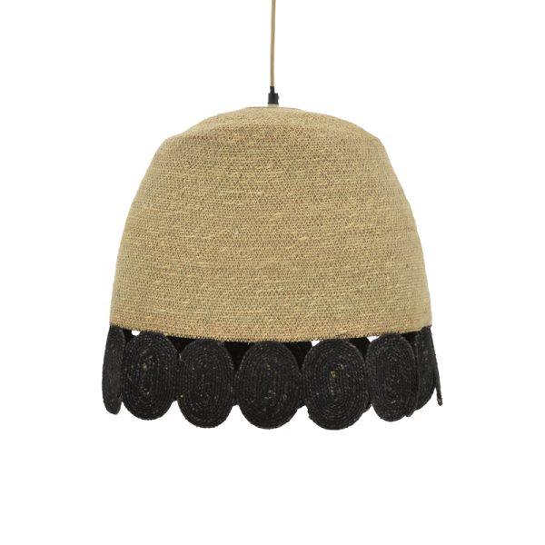 311 000019 5 Ceiling lamp Sonro Inart E27 natural Φ50x115cmBOHO CHIC > Luminaries