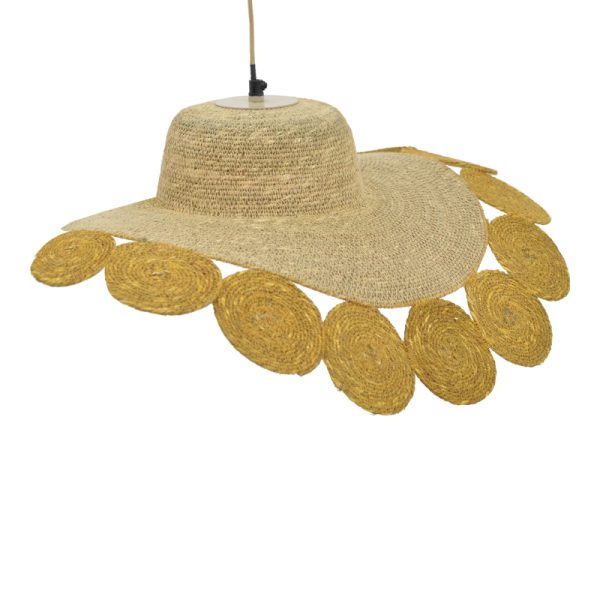 311 000020 4 Ceiling lamp Jarua Inart E27 natural Φ65x110cmBOHO CHIC > Luminaries
