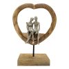 312 000020 5 Table decoration buddha Rolia Inart grey terracotta 16x16x28cmDecoration > Decorations > Table
