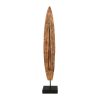 312 000032 2 Buddha bust Dran Inart natural mango wood 12x12x63.5cmSPRING OFFERS