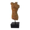 312 000036 2 Table decoration Caren Inart natural mango wood-aluminum 19x10x29cmDecoration > Decorations > Table