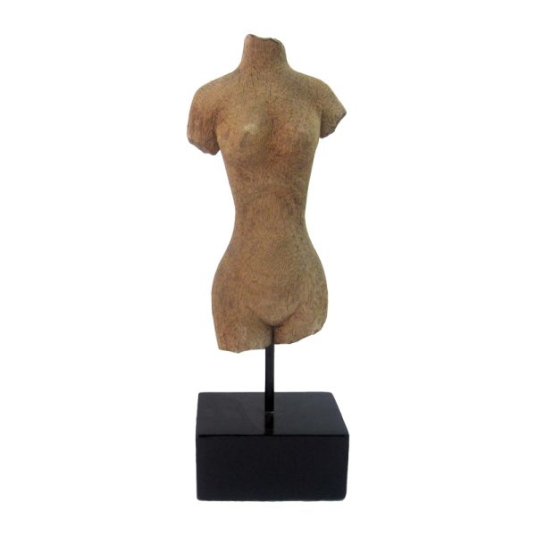 312 000037 2 Table decoration Physio Inart natural mango wood-iron 14.5x9x38.5cmSPRING OFFERS