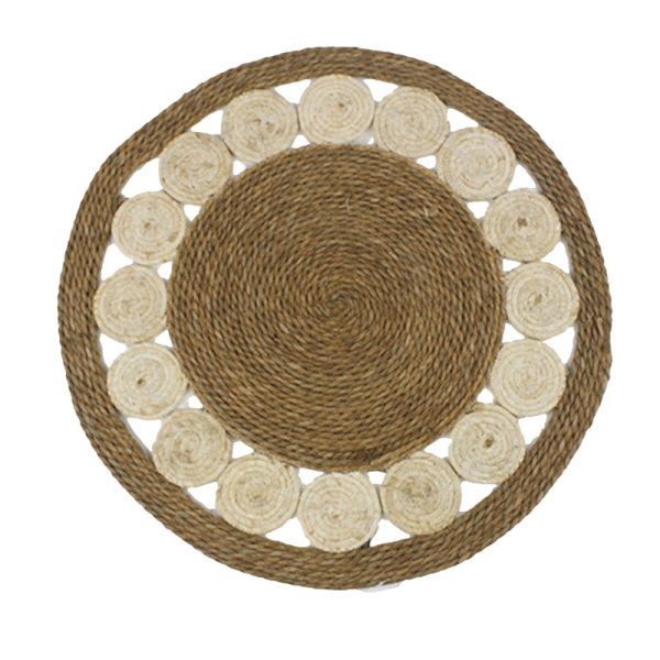 313 000016 3 Carpet Opronzo Inart natural rope D100x2cmSPRING OFFERS