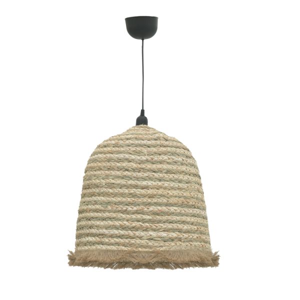313 000030 4 Nolie Inart natural wicker ceiling light D40x99cmBOHO CHIC > Luminaries