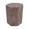315 000016 2 Bar stool Serzo pakoworld beech wood and rattan in natural color Φ36x71cmBOHO CHIC > Stools