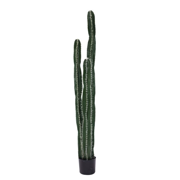 316 000023 8 Decorative plant Cactus II in a pot Inart green pp H155cmSPRING OFFERS