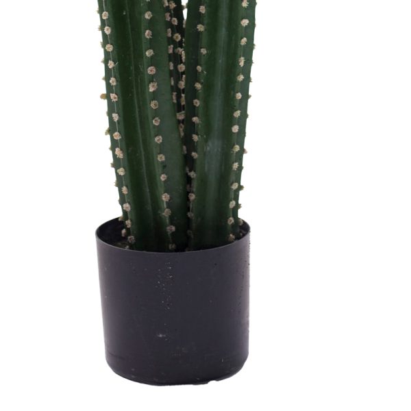 316 000024 2 6 Decorative plant Cactus III in a pot Inart green pp H85cmDecoration > Artificial plants