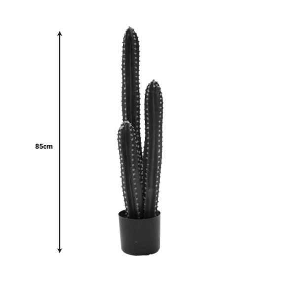 316 000024 3 6 Decorative plant Cactus III in a pot Inart green pp H85cmDecoration > Artificial plants