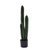 316 000024 8 Bust Kasma II Inart white mango wood-metal 18x12x43cmDecoration > Decorations