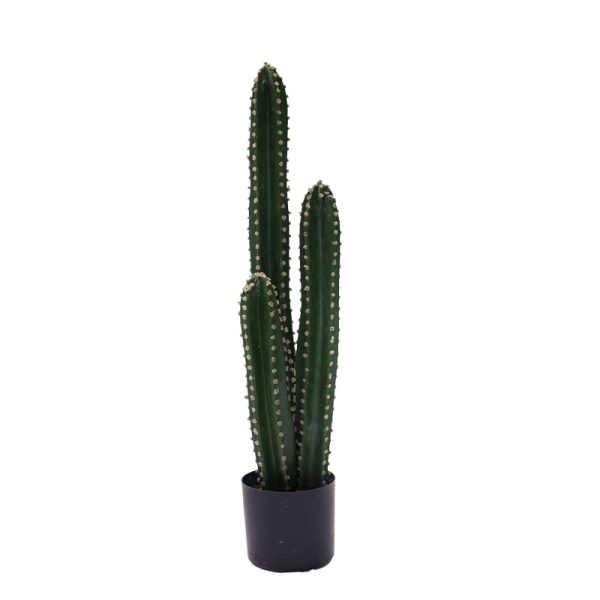 316 000024 8 Decorative plant Cactus III in a pot Inart green pp H85cmDecoration > Artificial plants