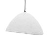 317 000007 5 Ceiling light Markiz Inart white press papier-iron D57x118cmBOHO CHIC > Luminaries