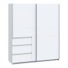 318 000009 6 Bookcase Tikilmo pakoworld anthracite melamine-black metal 88x34x180cmIndoor furniture > Bookshelves