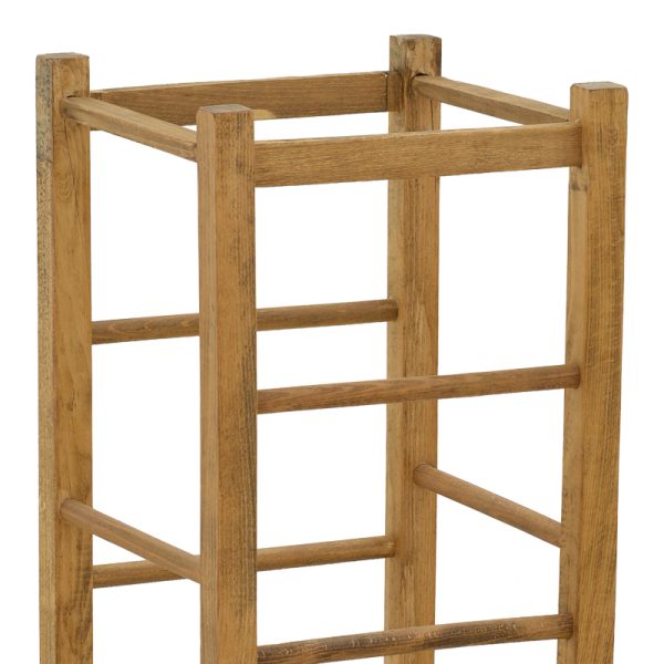 319 000008 2 2 Coffee shop stool without width Bodier pakoworld walnut wood35x35x78cmIndoor furniture > Bar stools