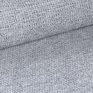 320 000019 4 2 Chair Loukrizia pakoworld light grey fabric-black metal leg 56x63.5x82cmSPRING OFFERS