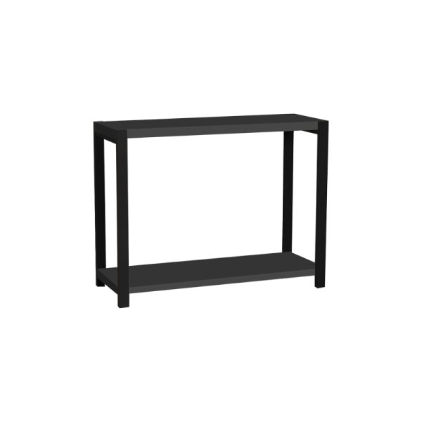 321 000036 4 Table shelf Lerf pakoworld anthracite melamine-black metal 45x17x35cmIndoor furniture > Home organization > Kitchen > Shelves