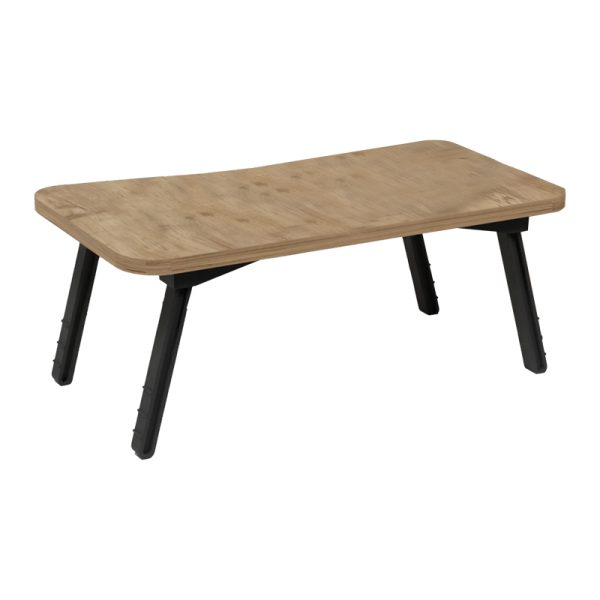 321 000044 7 Laptop stand Rahe pakoworld oak melamine-black metal 60x35x23cmOffice furniture > Working desk