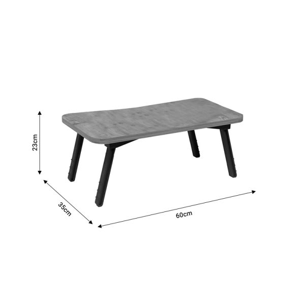 321 000045 2 6 Laptop stand Rahe pakoworld anthracite melamine-black metal 60x35x23cmOffice furniture > Working desk