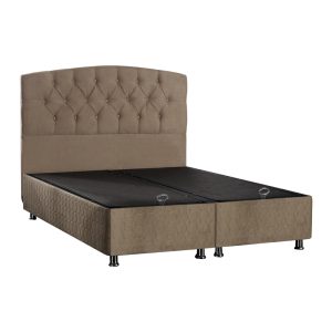 322 000003 2 6 Double bed Lanse pakoworld with storage space brown 160x200cmIndoor furniture > Beds