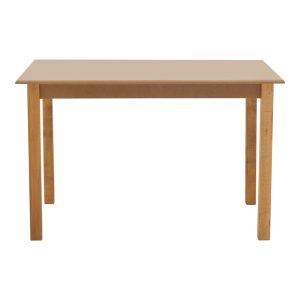 325 000002 2 2 Table Zolenio pakoworld solid beech wood with mdf top polish walnut 120x80x76cmSPRING OFFERS