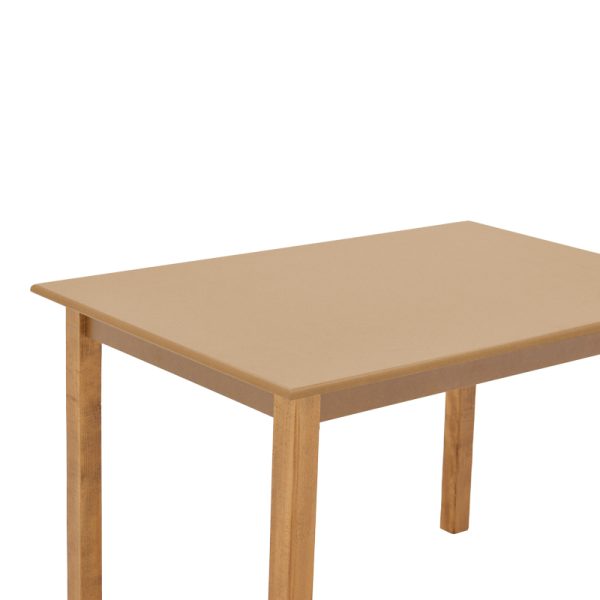 325 000002 3 2 Table Zolenio pakoworld solid beech wood with mdf top polish walnut 120x80x76cmSPRING OFFERS