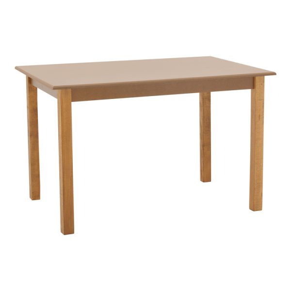 325 000002 5 Table Zolenio pakoworld solid beech wood with mdf top polish walnut 120x80x76cmSPRING OFFERS