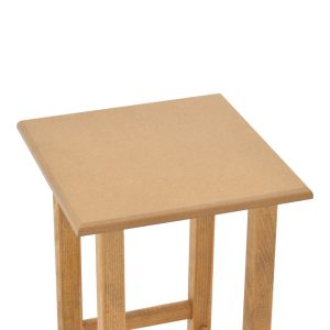325 000003 3 2 Side table Bajok pakoworld solid beech wood with mdf top polish walnut 35x35x62cmSPRING OFFERS
