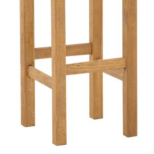 325 000003 4 2 Side table Bajok pakoworld solid beech wood with mdf top polish walnut 35x35x62cmSPRING OFFERS