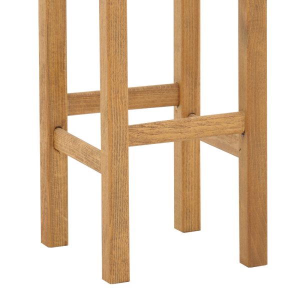 325 000003 4 2 Side table Bajok pakoworld solid beech wood with mdf top polish walnut 35x35x62cmSPRING OFFERS