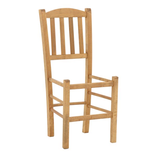 325 000006 5 Coffee shop chair Damnir pakoworld solid beech wood polish walnut 41x42x92cmIndoor furniture > Chairs