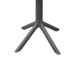 326 000023 2 4 Merkon pakoworld pp table in anthracite shade D60x75cmOutdoor furniture > Garden dining sets