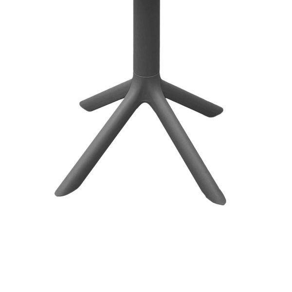 326 000023 2 4 Merkon pakoworld pp table in anthracite shade D60x75cmOutdoor furniture > Garden dining sets
