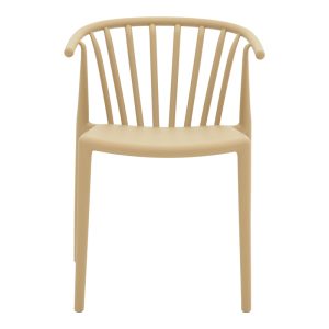 326 000025 3 8 Zelma pakoworld pp armchair in light cappucino color 55x53x73cmOutdoor furniture > Garden chair