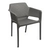 326 000027 7 Daren pakoworld pp armchair in anthracite shade 59x60x79.5cmOutdoor furniture > Garden armchairs