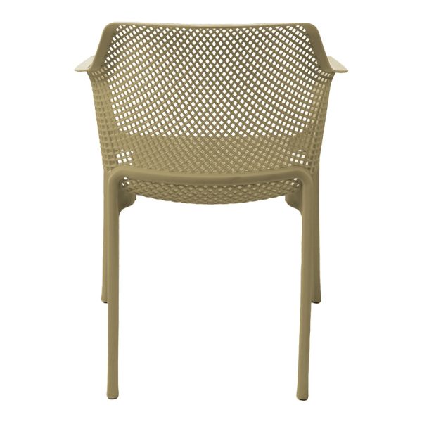 326 000028 4 5 Oviez pakoworld pp armchair in cappuccino shade 59x58x79cmOutdoor furniture > Garden armchairs