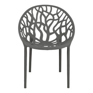 326 000029 3 6 Daren pakoworld pp armchair in anthracite shade 59x60x79.5cmOutdoor furniture > Garden armchairs