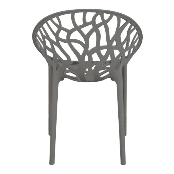 326 000029 4 6 Daren pakoworld pp armchair in anthracite shade 59x60x79.5cmOutdoor furniture > Garden armchairs