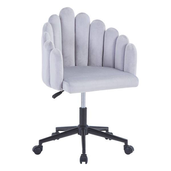327 000038 11 Work chair Manole pakoworld grey fabric 57x50x77-87cmOffice furniture > Office chair for children