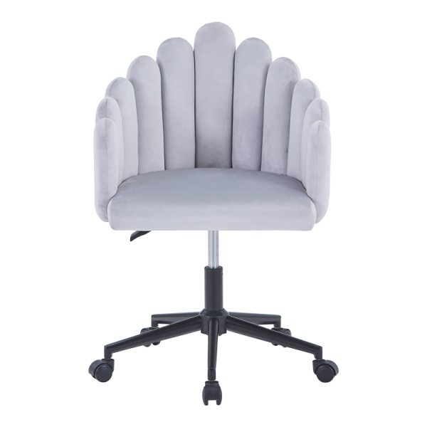 327 000038 2 8 Work chair Manole pakoworld grey fabric 57x50x77-87cmOffice furniture > Office chair for children