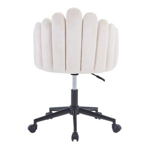 327 000039 3 6 Work chair Manole pakoworld cream velvet 57x50x77-87cmOffice furniture > Labor office chairs