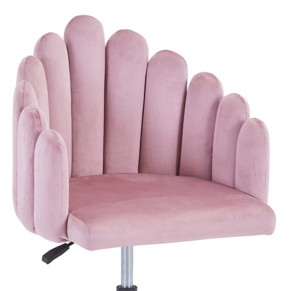 327 000040 4 12 Work chair Manole pakoworld rotten apple velvet 57x50x77-87cmOffice furniture > Office chair for children
