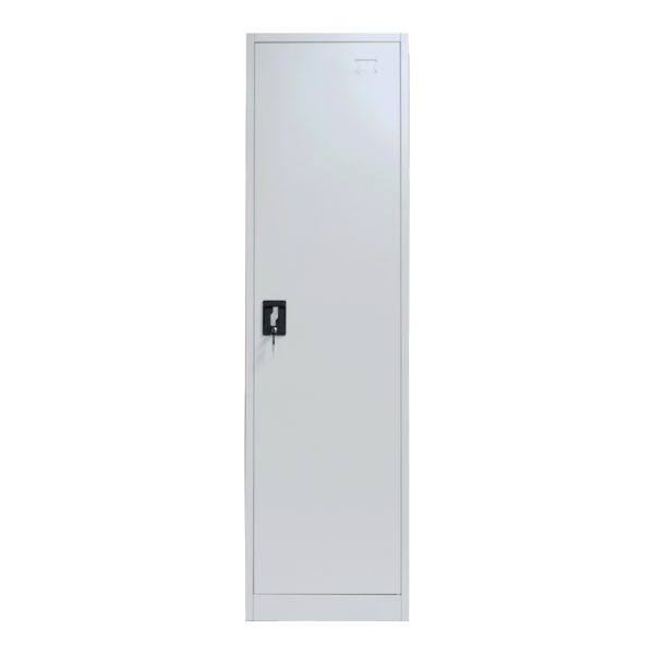 329 000004 2 6 Koya pakoworld metal wardrobe-column in light gray color 50x45x180cmIndoor furniture > Home organization > Bathroom > Cabinets