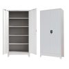 329 000006 14 Kuanger pakoworld chest of drawers in white-natural shade 120x40x70cmIndoor furniture > Drawers-consoles