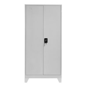 329 000006 2 11 Ugren pakoworld metal wardrobe in light gray shade 90x40x190cmIndoor furniture > Home organization > Bathroom > Cabinets