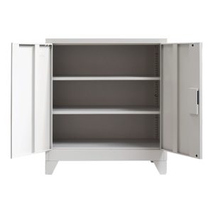 329 000008 4 13 Armon pakoworld metal cabinet in light gray shade 90x45x100cmIndoor furniture > Home organization > Bathroom > Cabinets