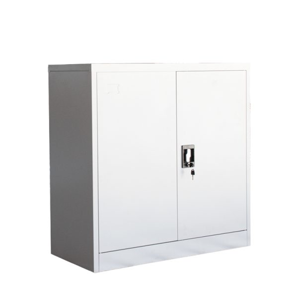 329 000011 7 Armon I pakoworld metal cabinet in light gray color 90x40x90cmOutdoor furniture