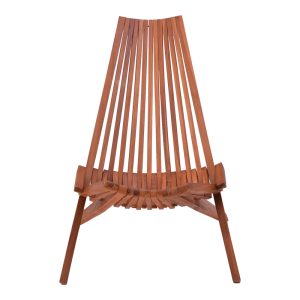335 000005 3 2 Chaise lounge folding pakoworld natural teakwood 101x63x80cmBOHO CHIC > Chairs and Armchairs