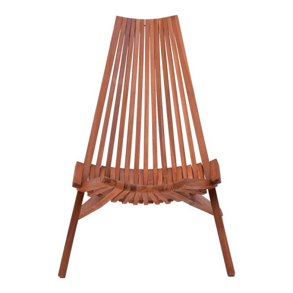 335 000005 3 2 Chaise lounge folding pakoworld natural teakwood 101x63x80cmBOHO CHIC > Chairs and Armchairs