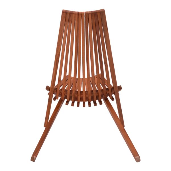 335 000005 4 2 Chaise lounge folding pakoworld natural teakwood 101x63x80cmBOHO CHIC > Chairs and Armchairs