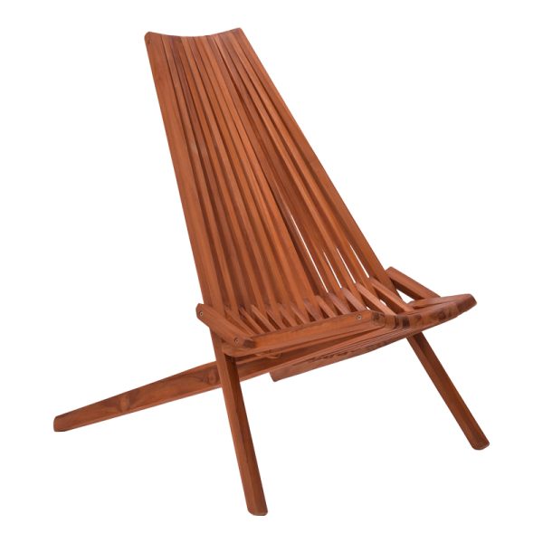335 000005 5 Chaise lounge folding pakoworld natural teakwood 101x63x80cmBOHO CHIC > Chairs and Armchairs